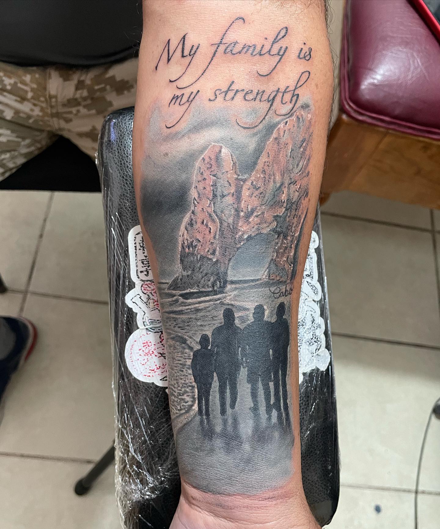 Trabajo de tatuaje